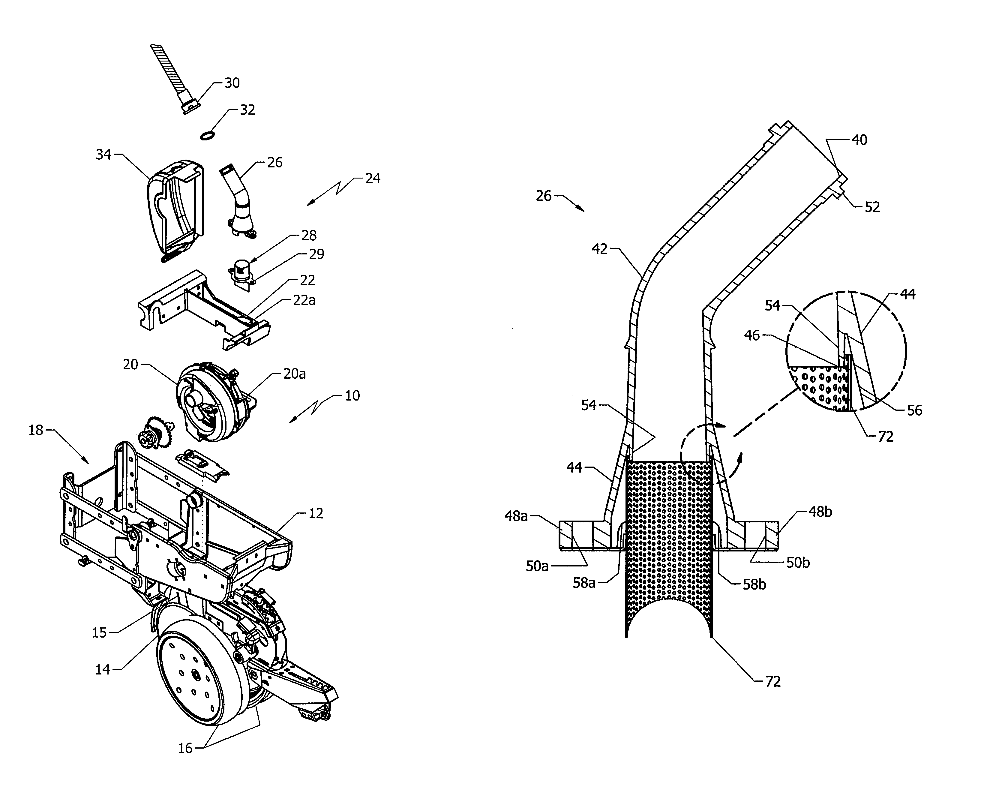 Air pressure dissipator for air seed delivery system