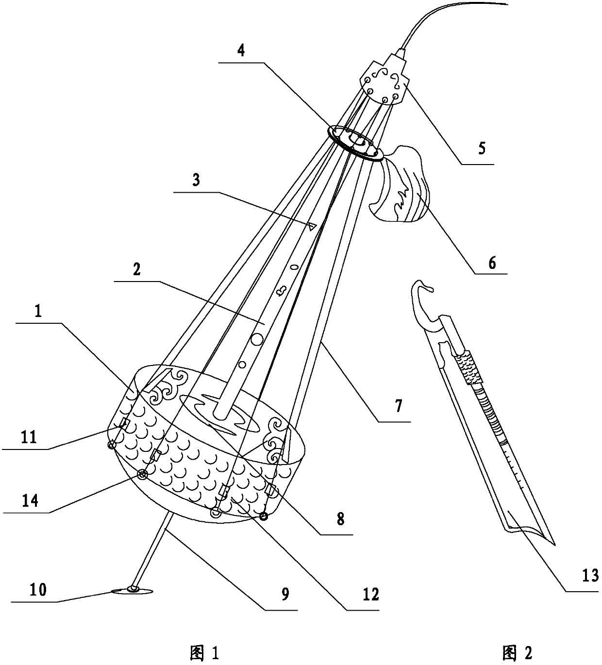 Method for implementing orchestral resonance instrument with bass extension effect