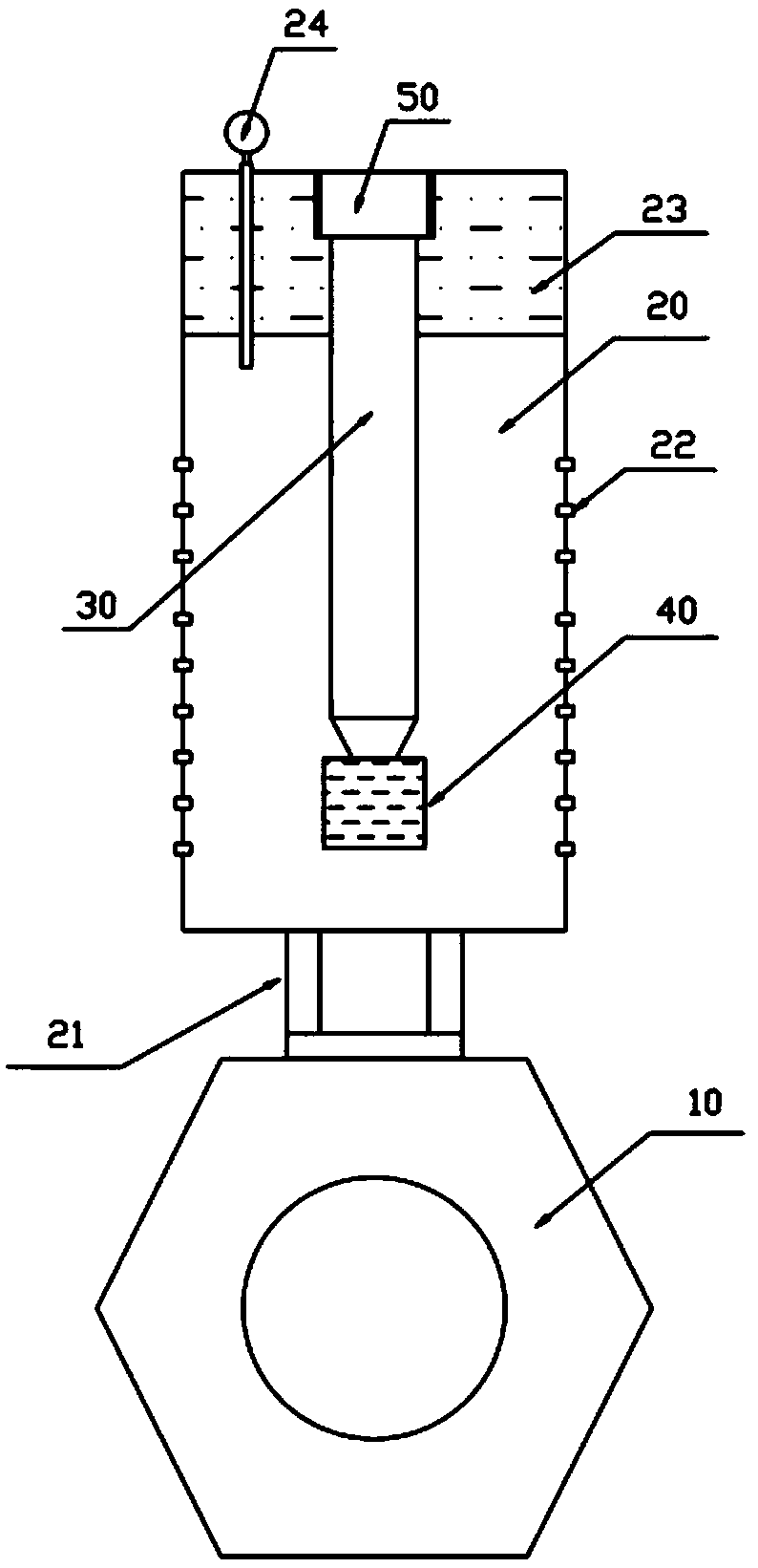 Multi-parameter collection and detection device for landfill gas