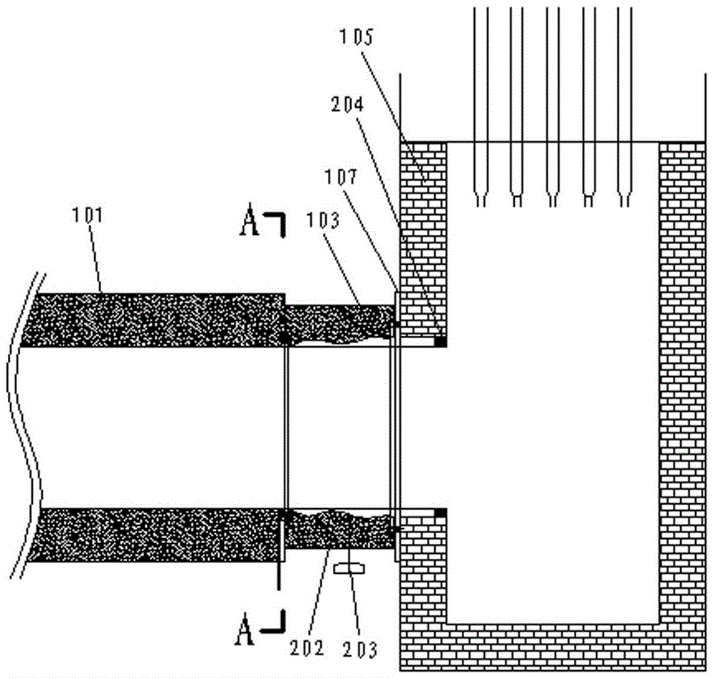 Sealing technology of gas inlet pipe of WSA condenser