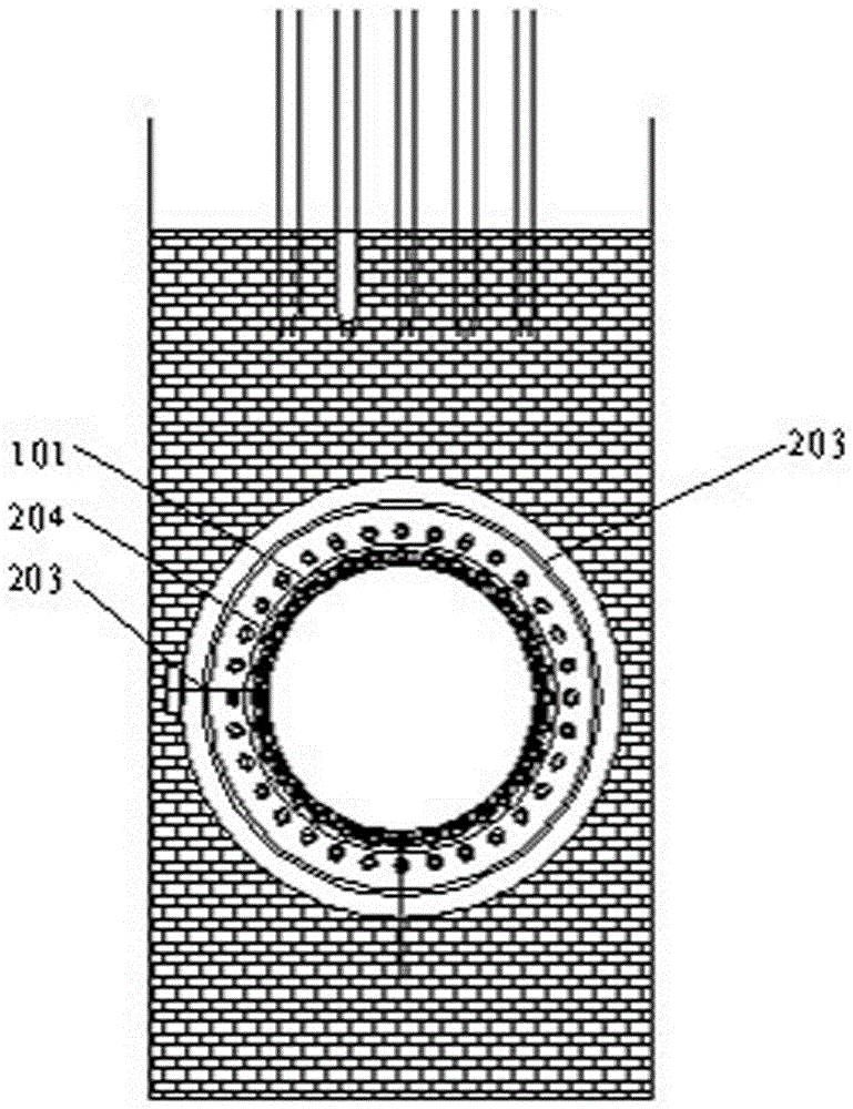 Sealing technology of gas inlet pipe of WSA condenser