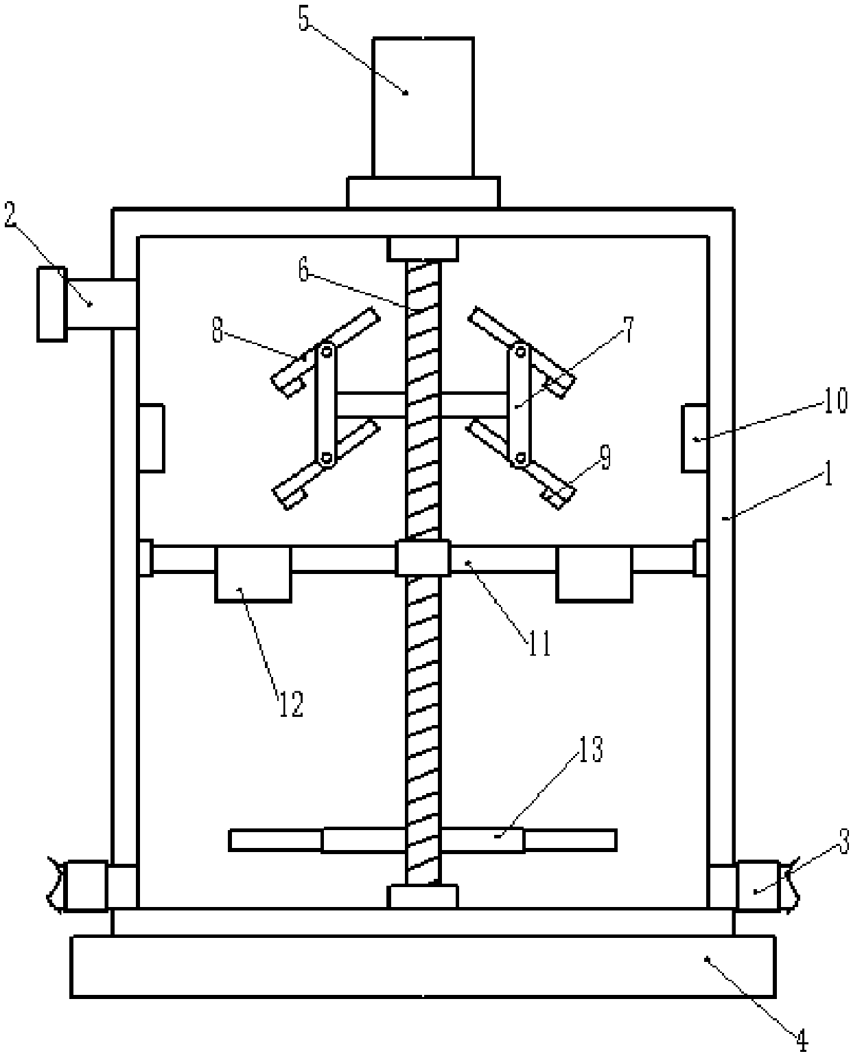 Powder extrusion device for grinding disc repair