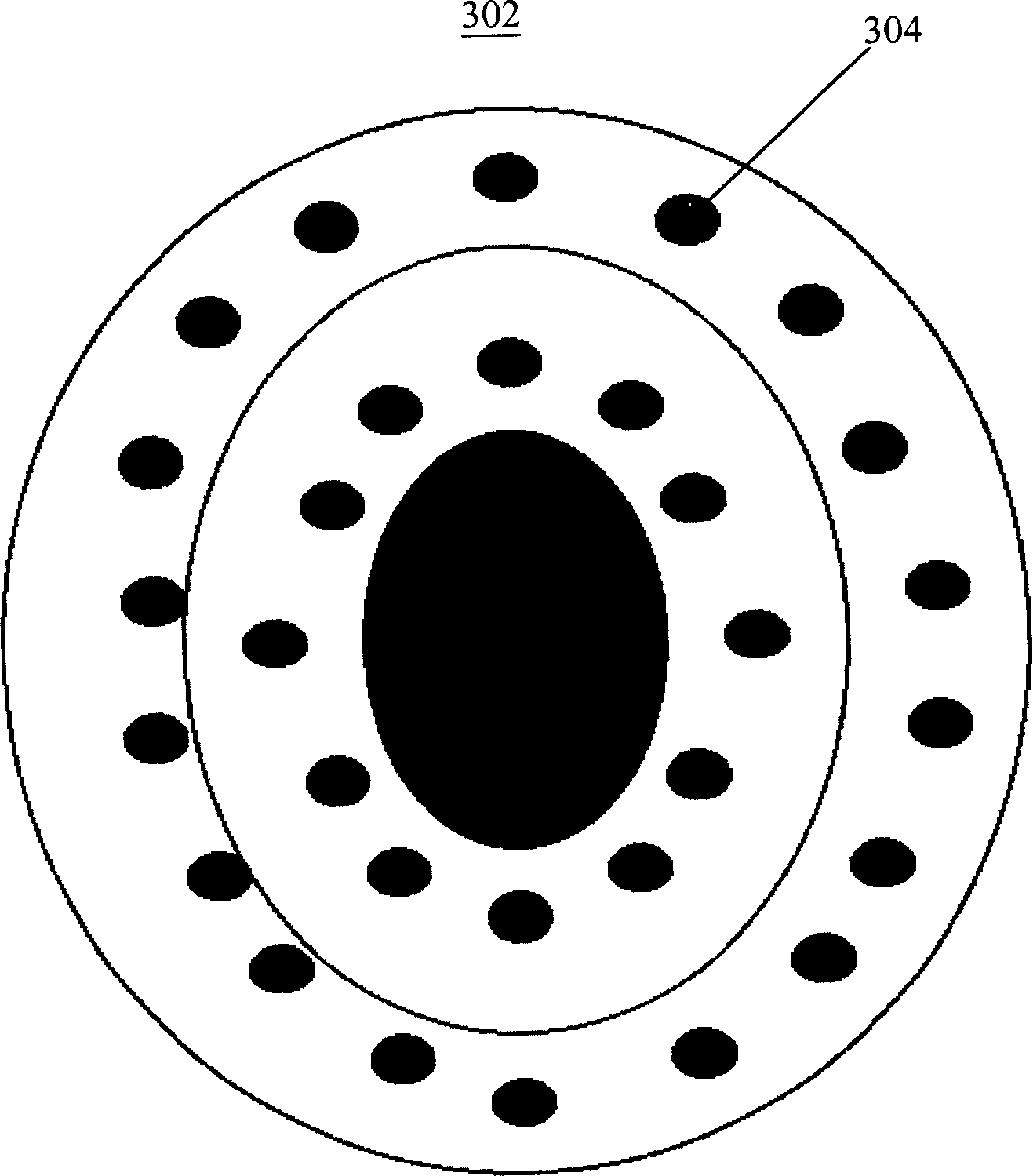 Mobile phone input device and mobile phone using the same