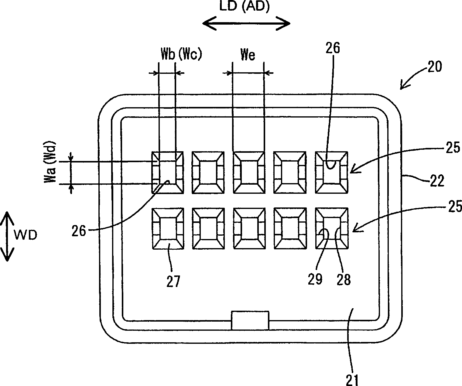 Connector for electrical equipment and electronic equipment and its assembling method