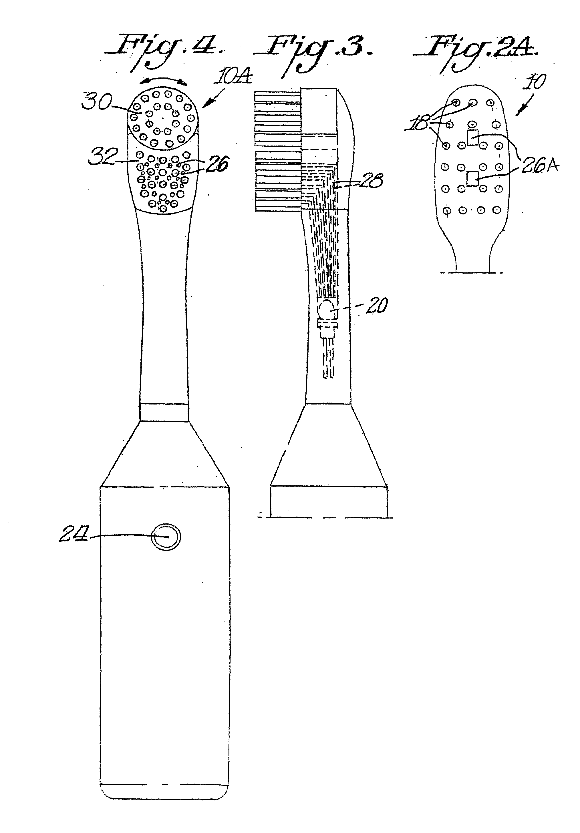 Light-based toothbrush