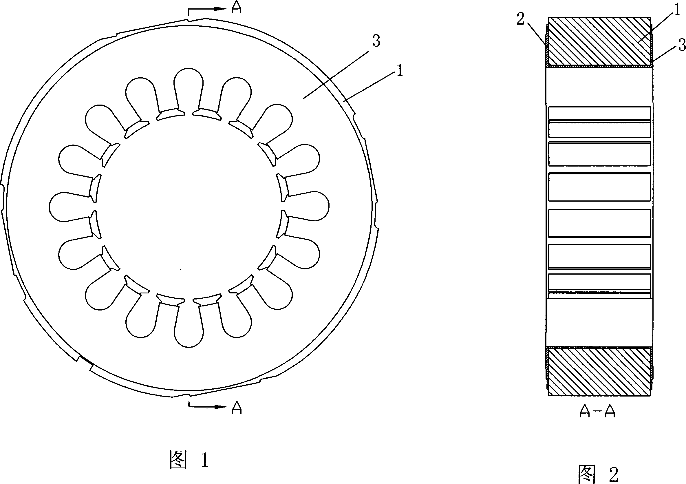 Integrated insulation cushion slot paper