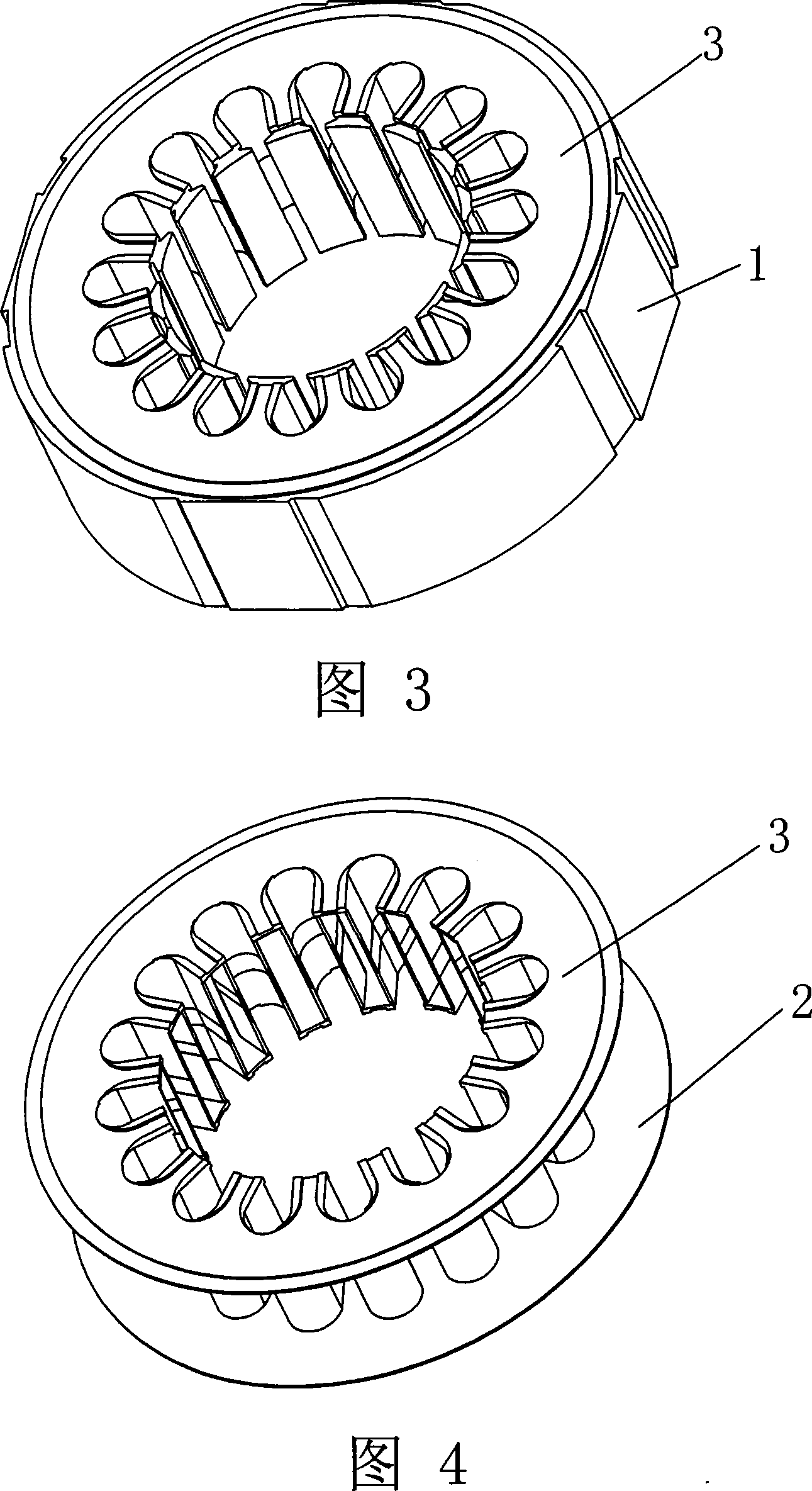 Integrated insulation cushion slot paper