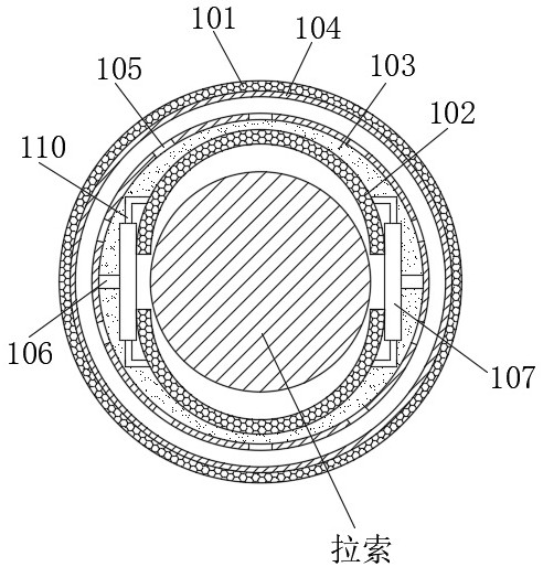 A kind of protective cover for cable-stayed bridge cable and using method thereof