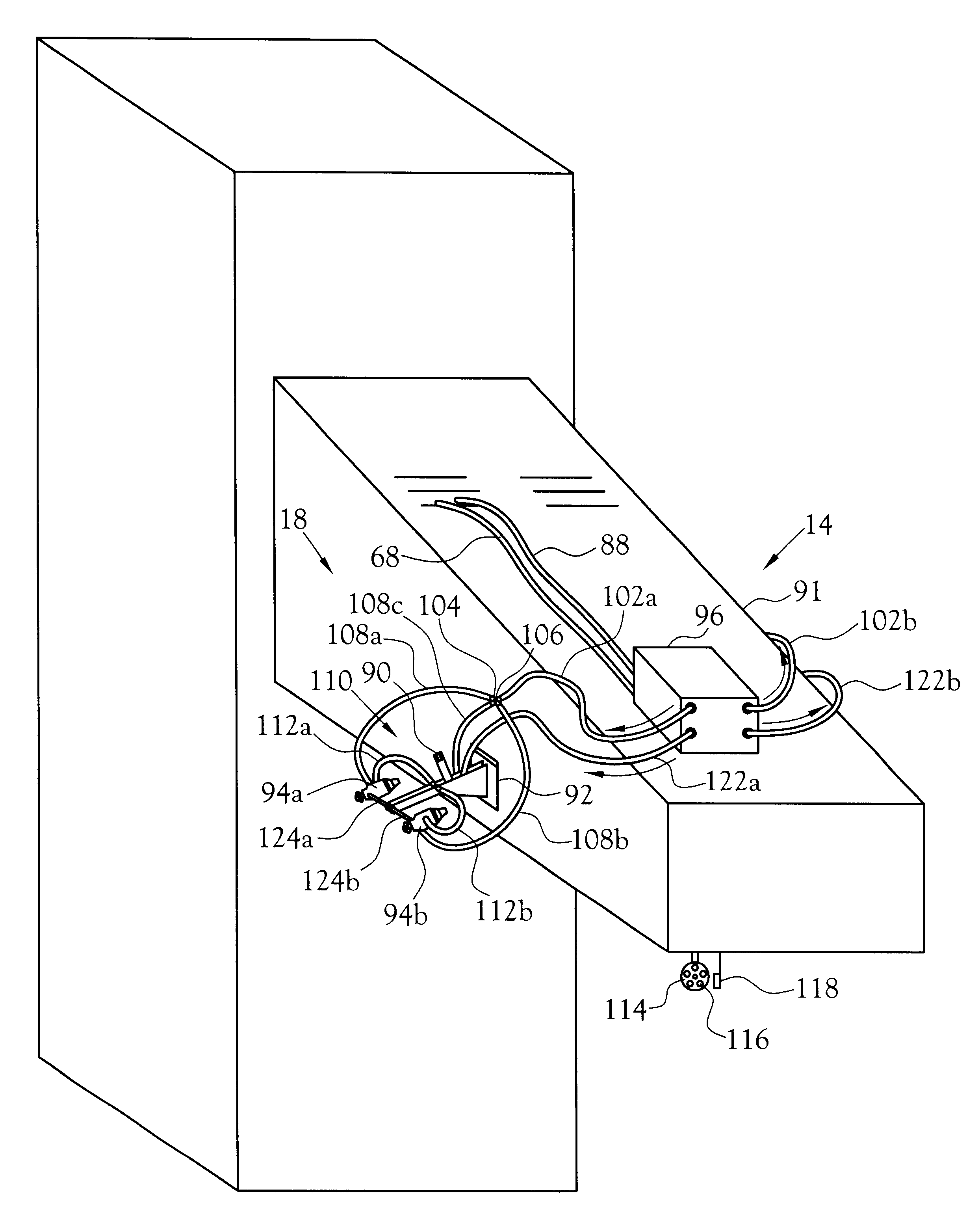 Method and apparatus for conditioning textile fibers