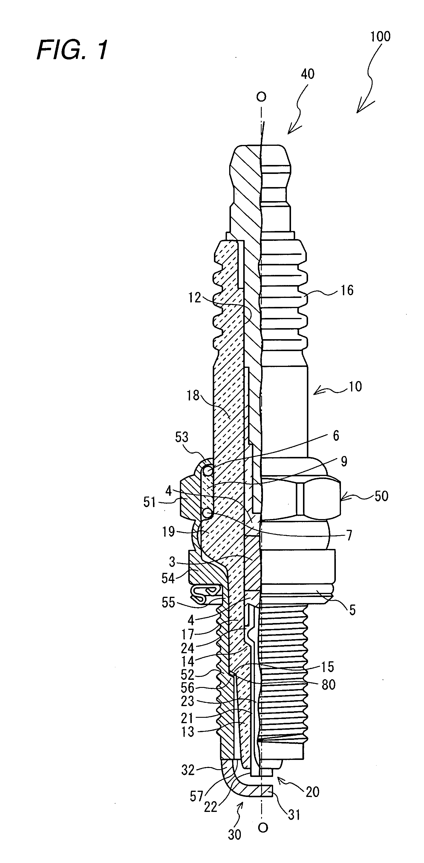 Method of producing spark plug, and spark plug