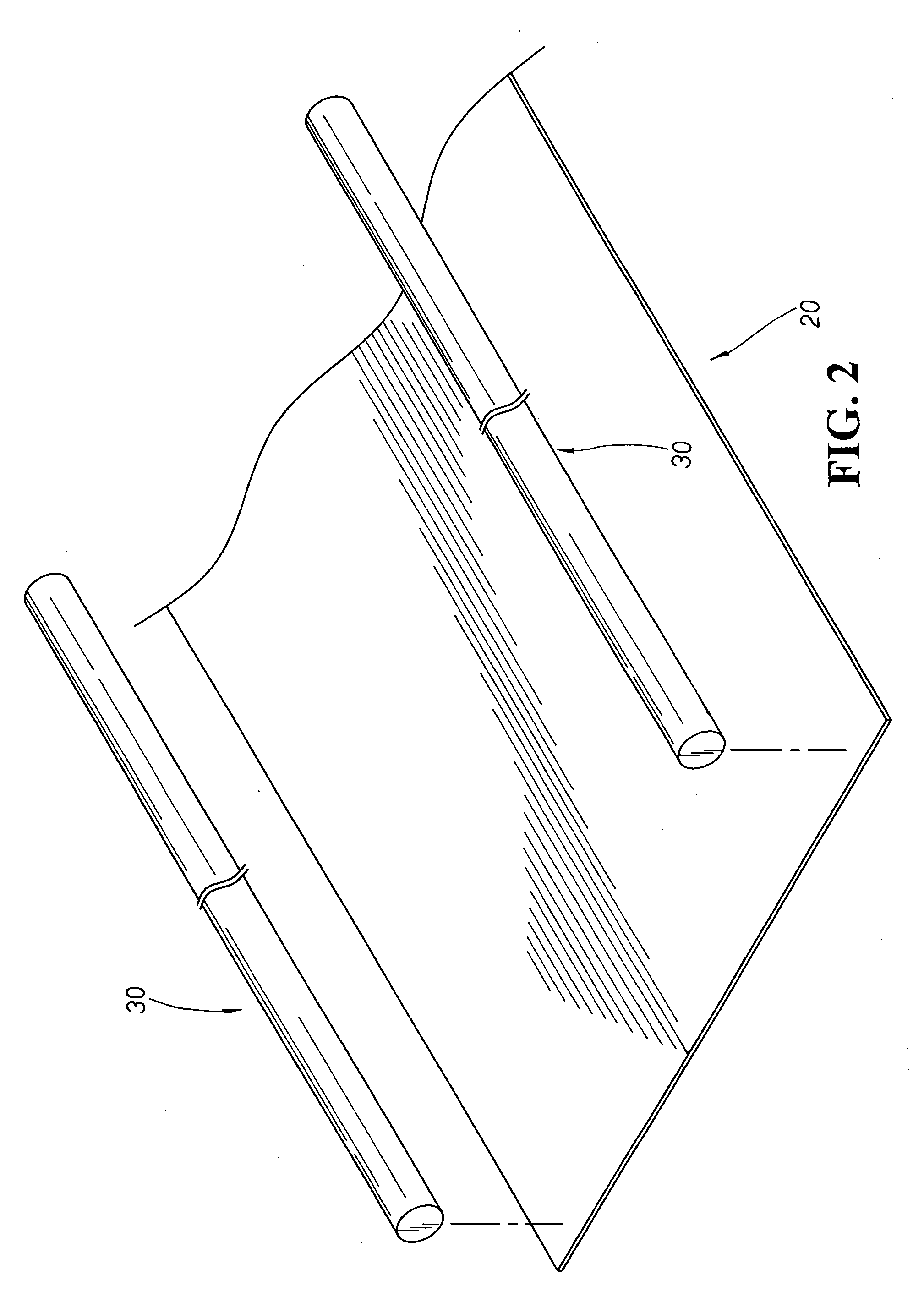 Blind slat structure