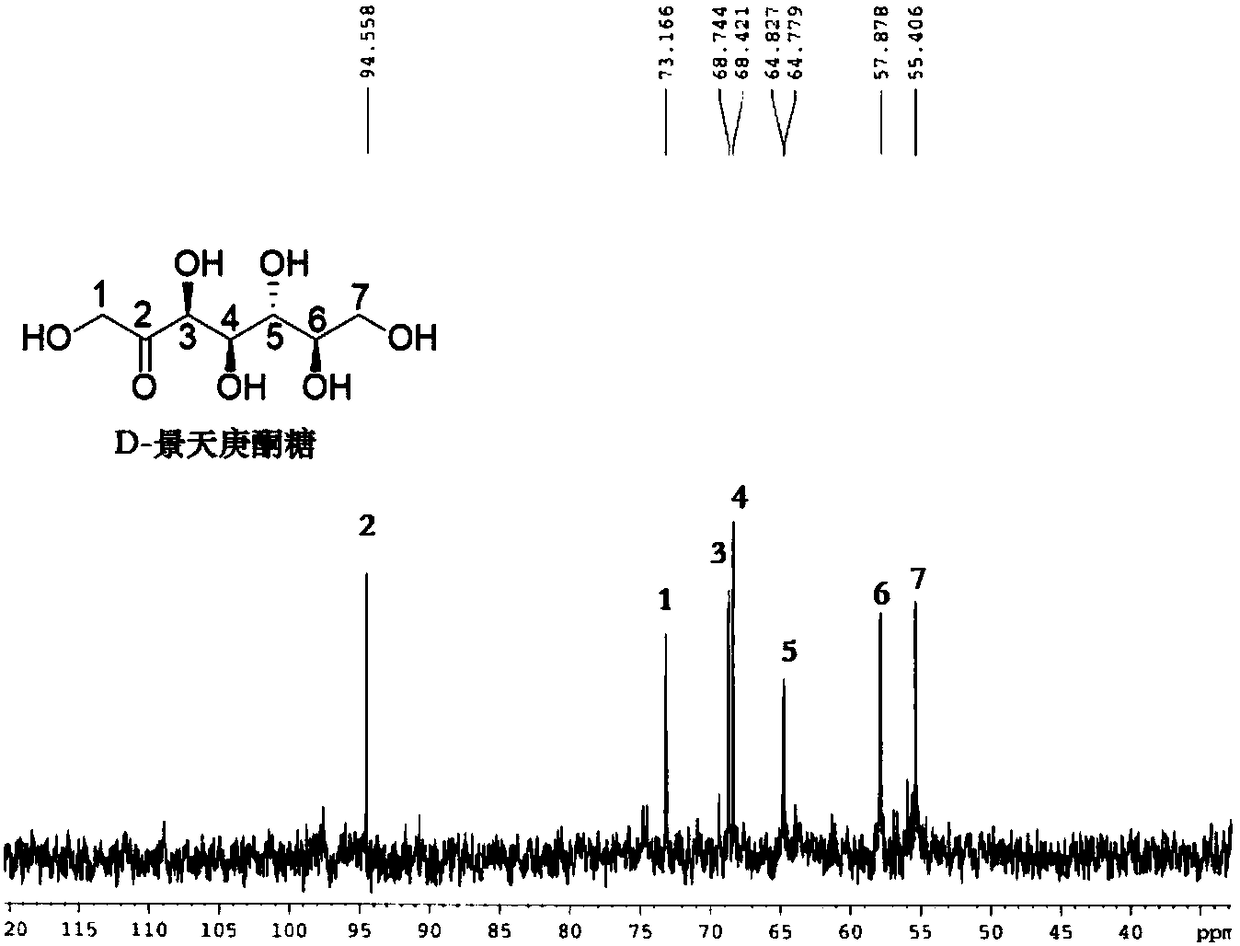 Preparation method of sedoheptulose and aldose in immobilized enzyme cascade reaction