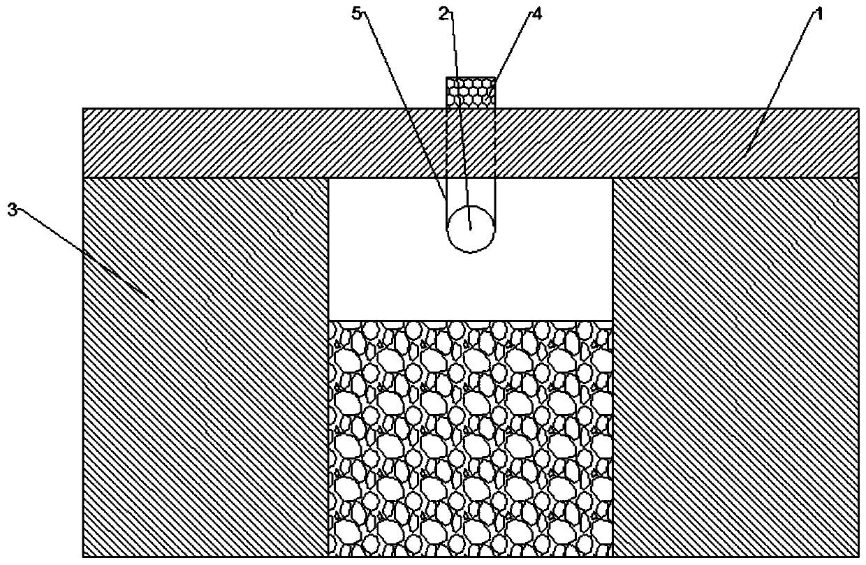 Underground continuous wall excavation grooving method