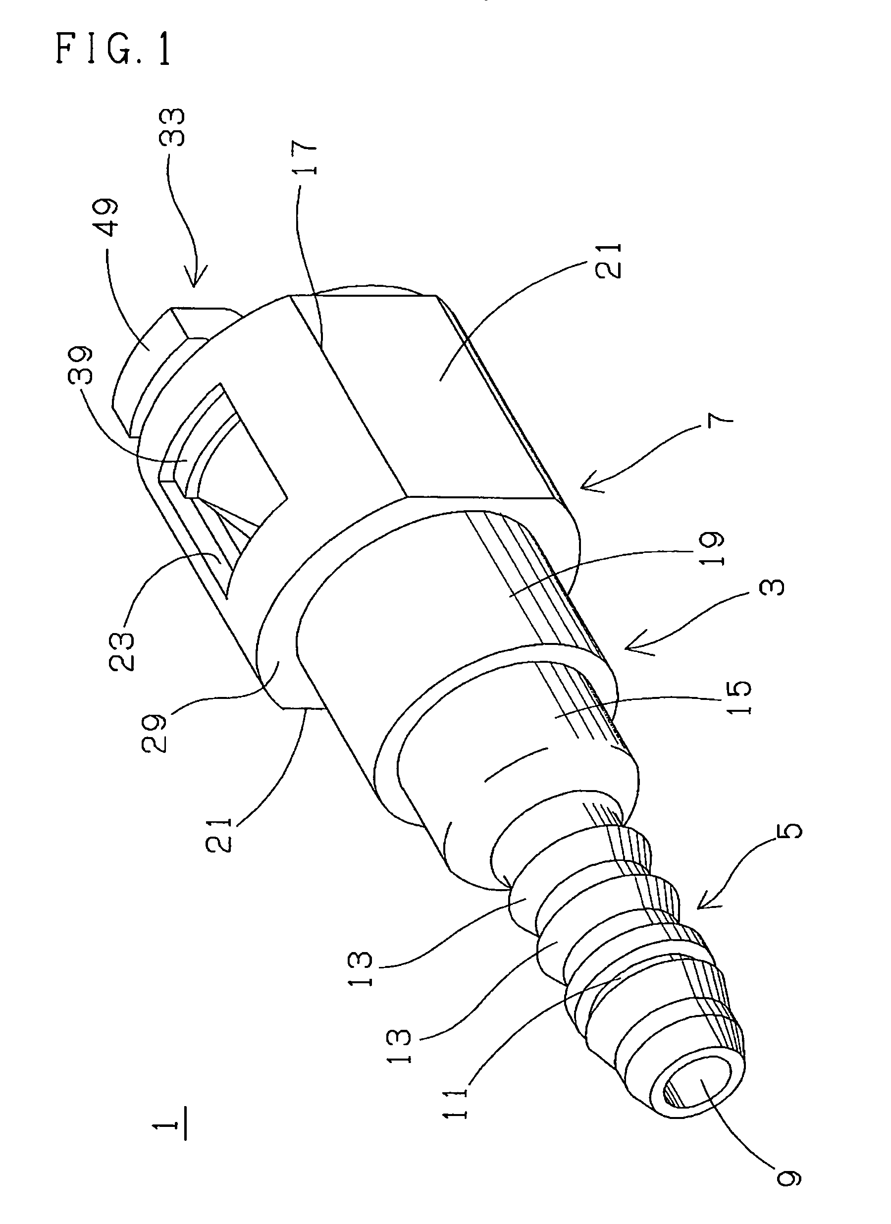 Connector clip for verifying complete connection between a connector and a pipe and connector connecting structure therefor