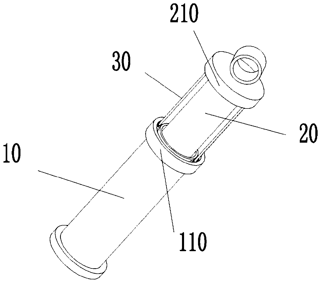Protection device of hydraulic oil cylinder and engineering vehicle
