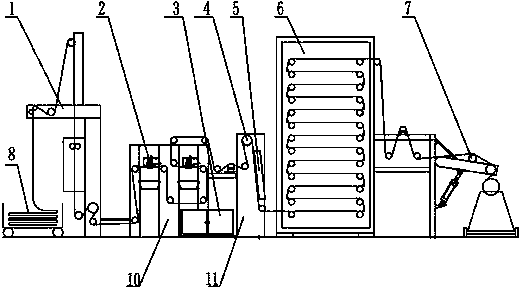 Intelligent constant pressure bubble jet dyeing and finishing system