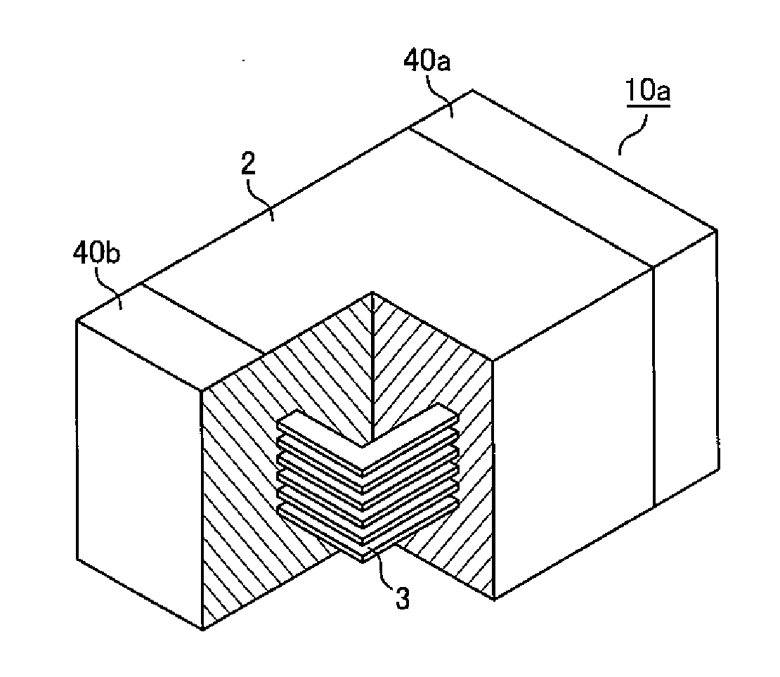 Low-loss ferrite and electronic device formed by such ferrite