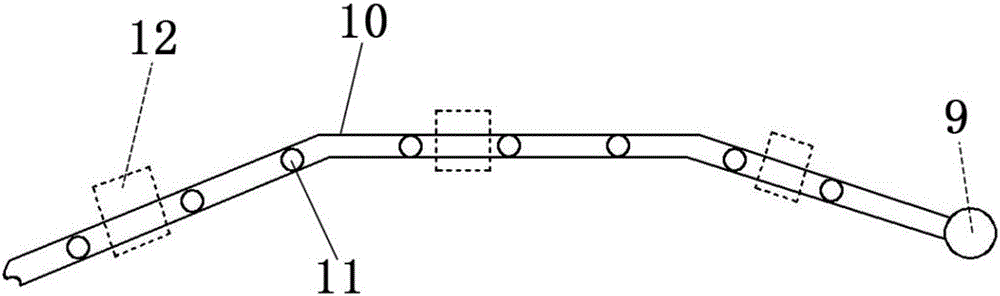 Material processing device with good crushing function