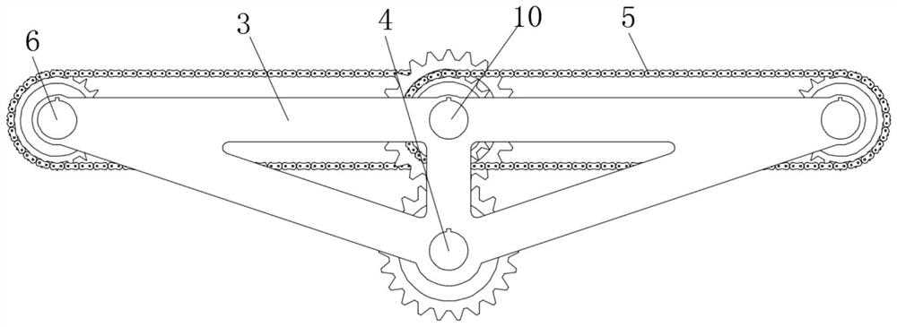 Energy-saving and environment-friendly automobile engine shaft rapid clamping machining mechanism