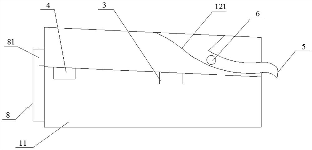 An artificial intelligence monitoring camera capable of anti-rain adjustment