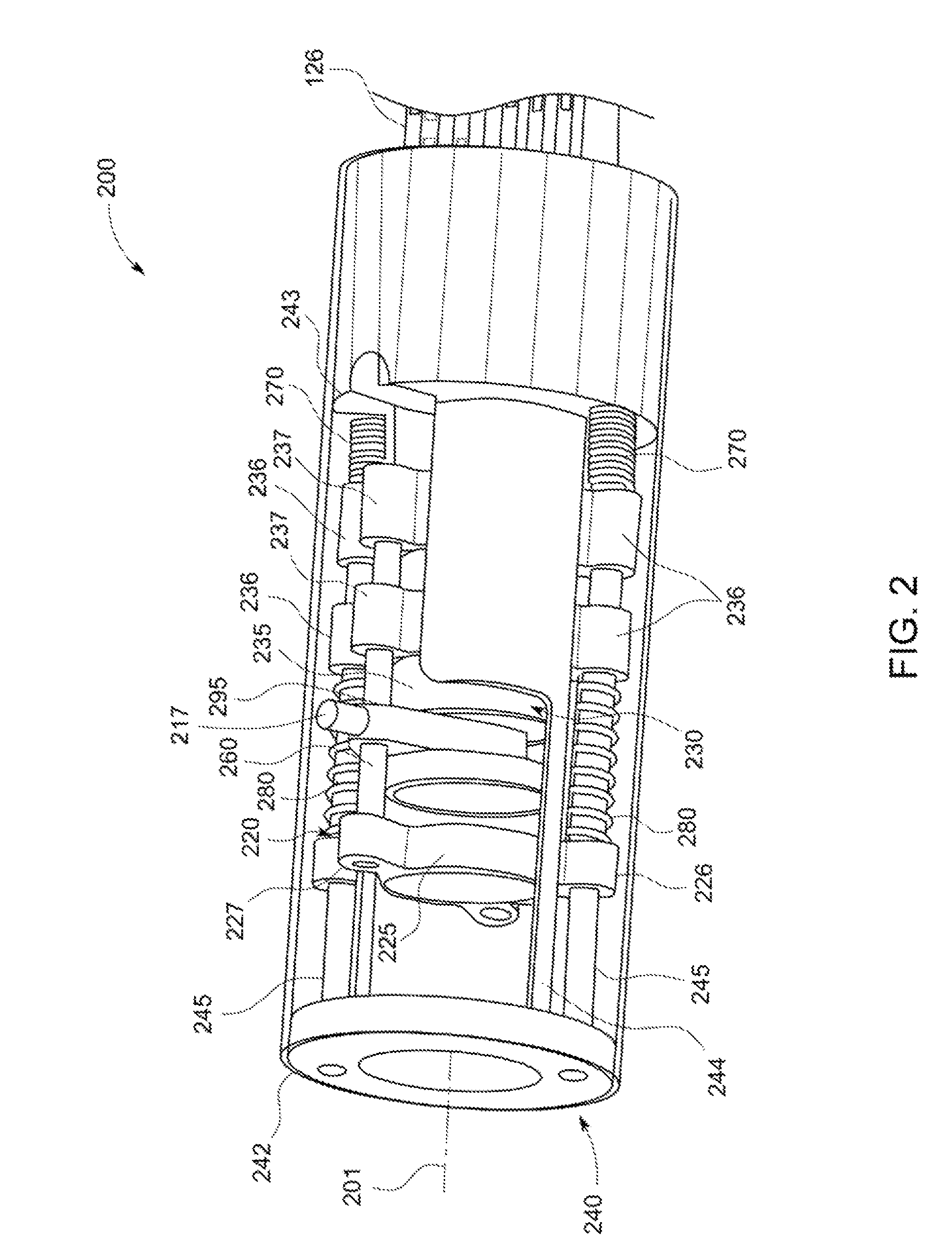 System for providing two position zoom-focus