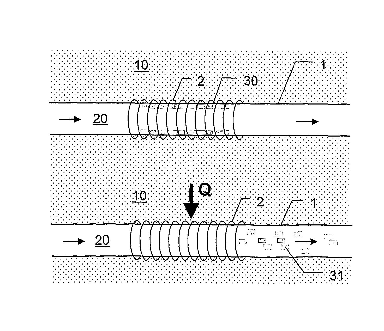 Method for wax removal and measurement of wax thickness