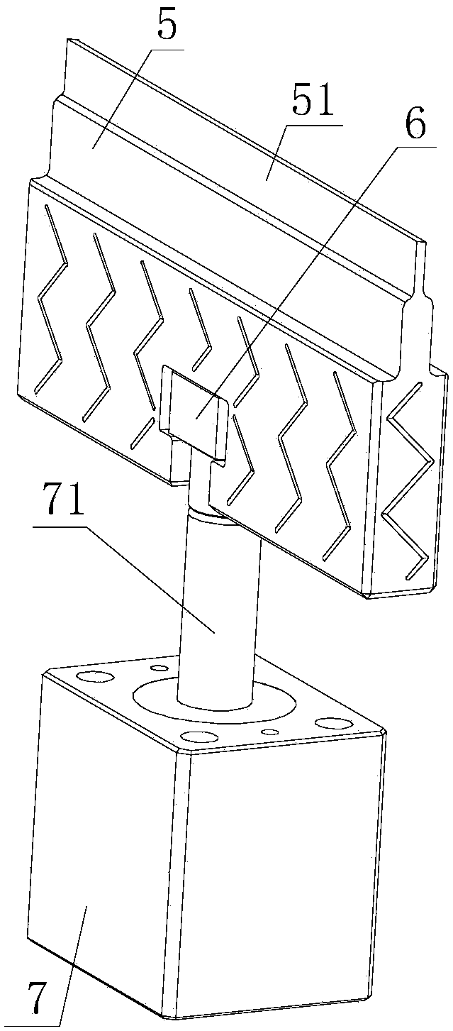 A single-cavity molding twice-sealing mechanism of an injection mold