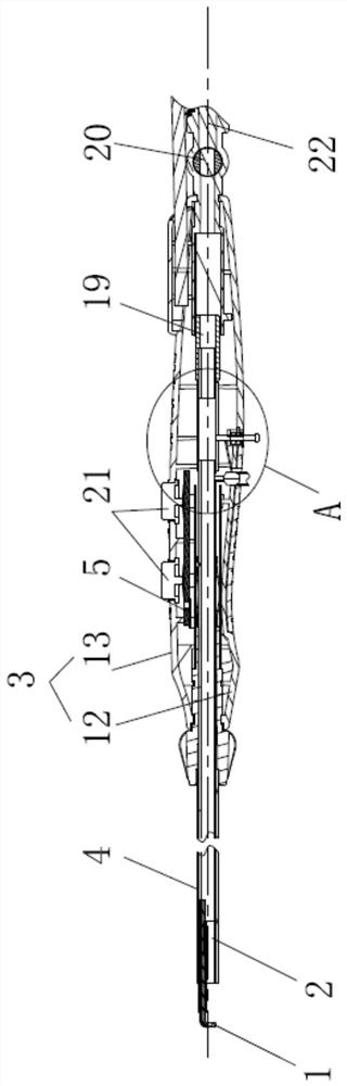 An anti-blocking electric knife pen and system thereof