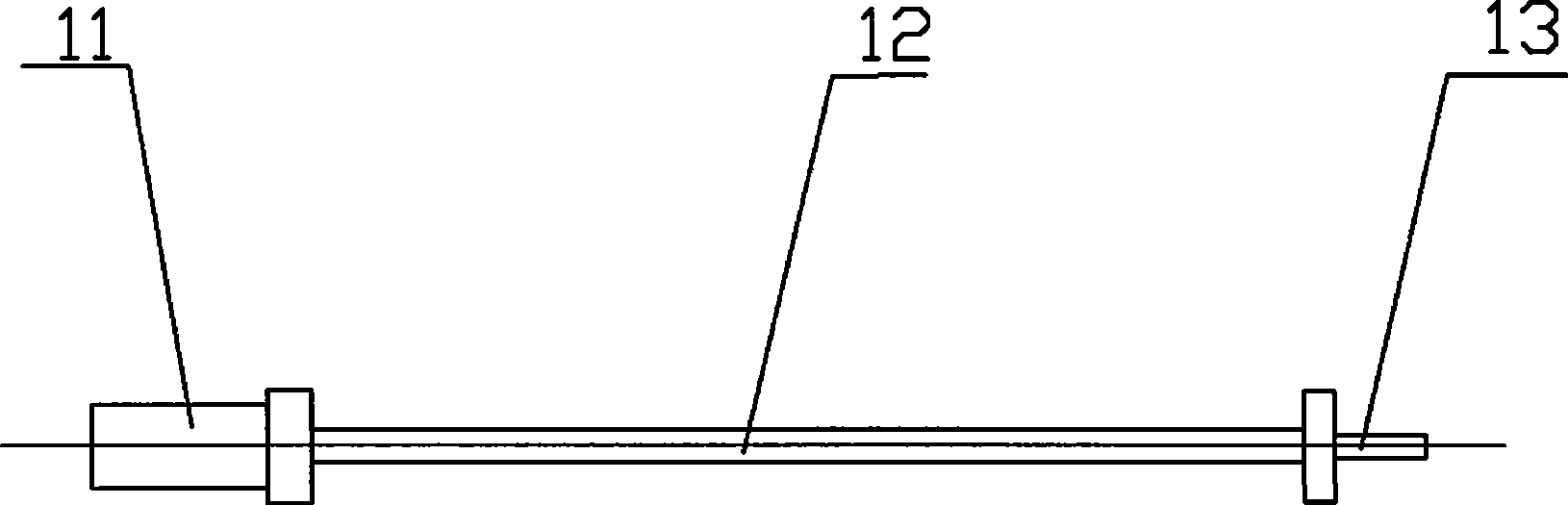 Laser induced plasma temperature spatial distribution detecting device and detecting method