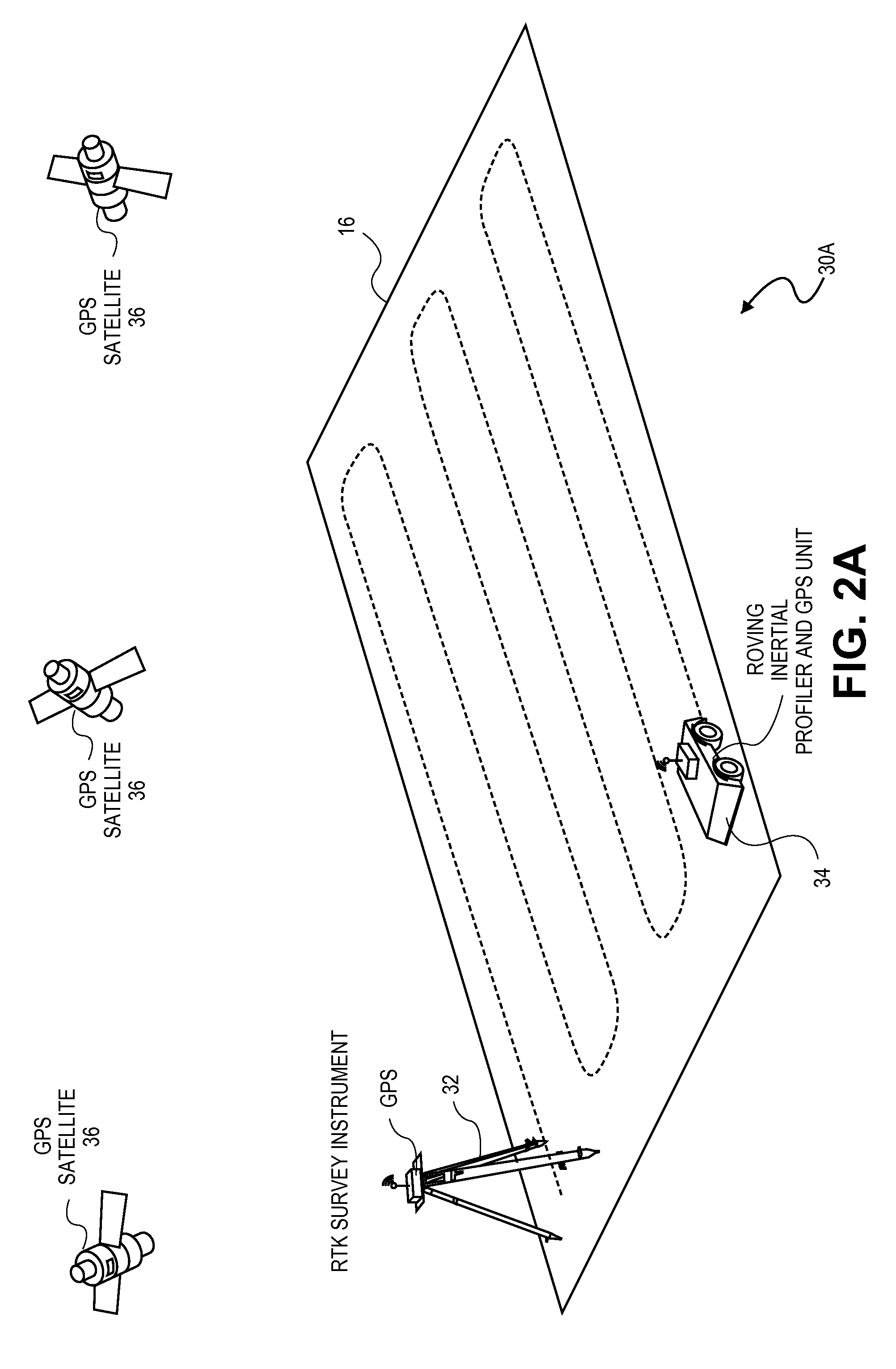 Apparatus for generating high resolution surface topology map using surface profiling and surveying instrumentation