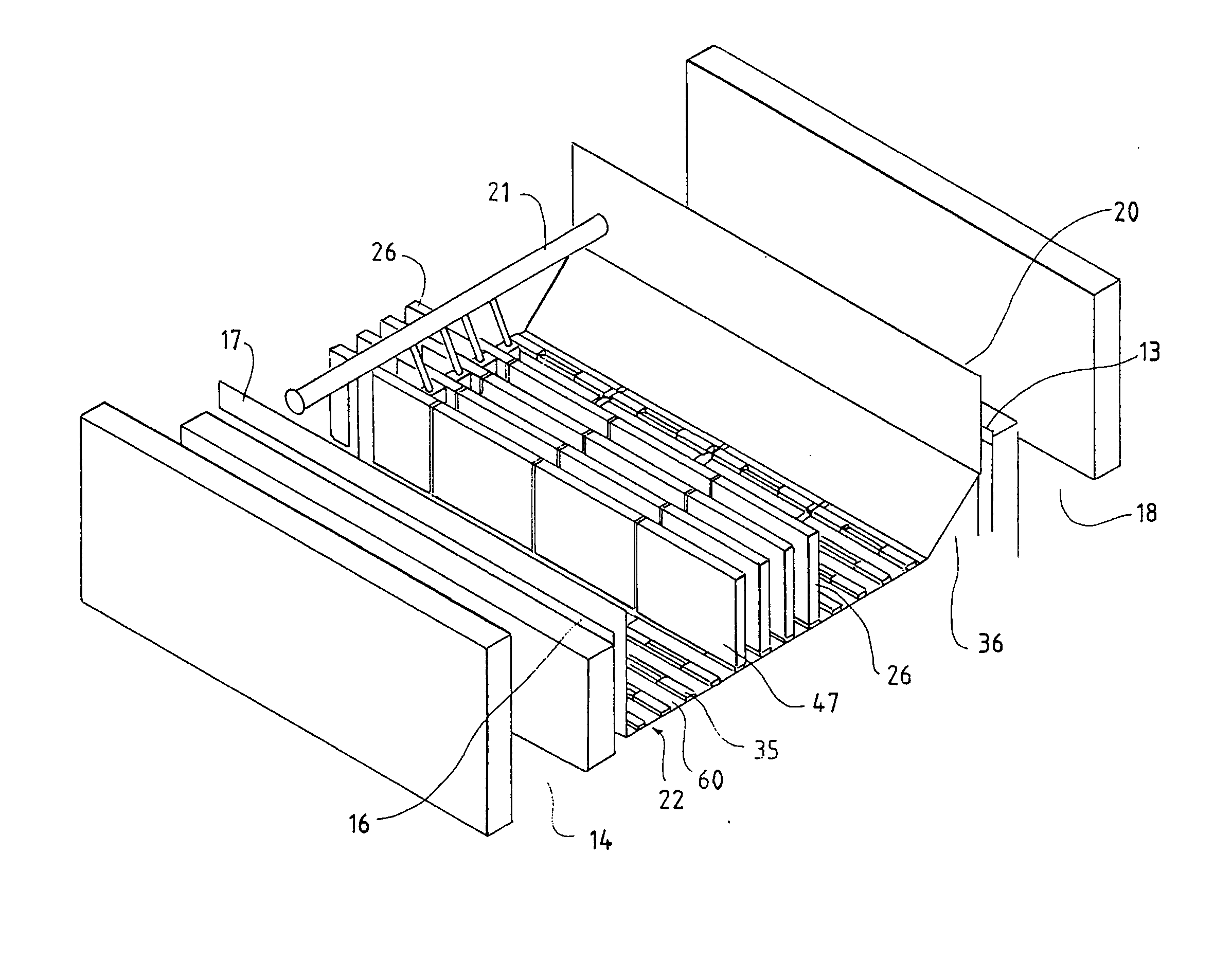 Backwash assembly and method having a rotating backwash arm for cleaning cloth filter media