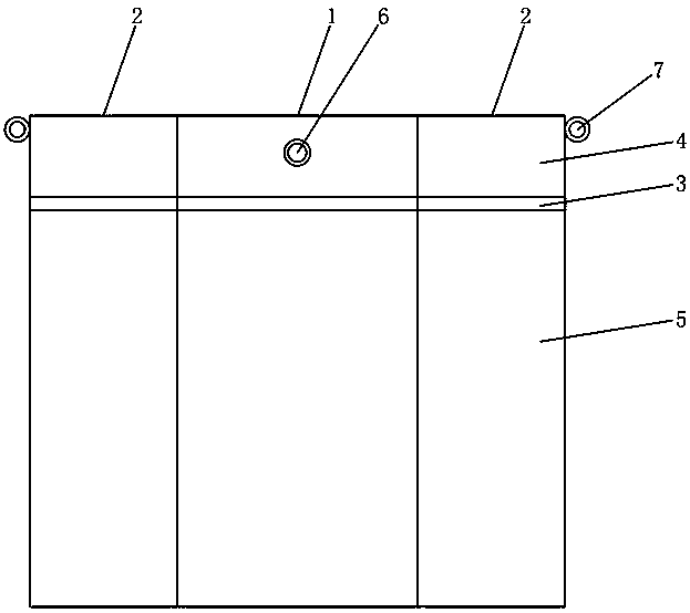 Method for constructing special-shaped tree hole based on wind rose map in tree planting area