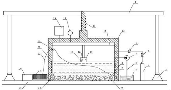 Pressurized cavitation cleaning device and method for maritime work ship deck