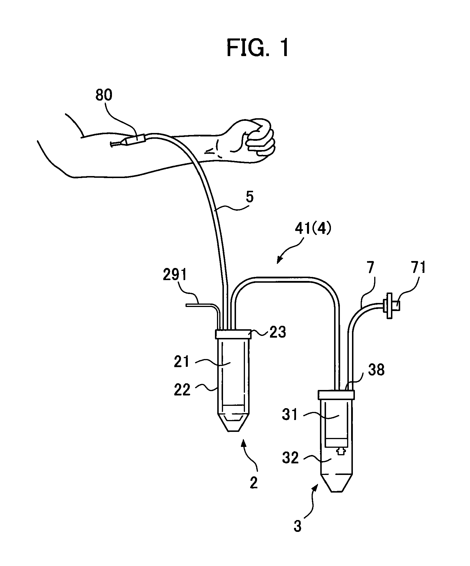 Apparatus for separating and storing blood components