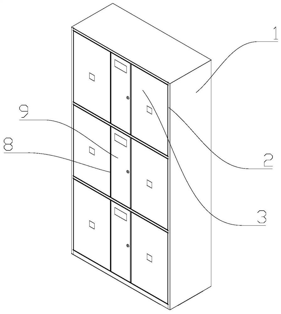 Private public intelligent express cabinet