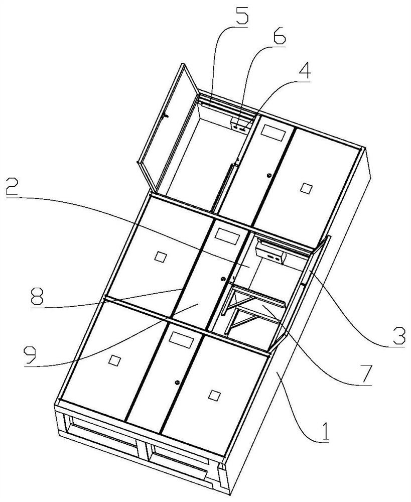 Private public intelligent express cabinet