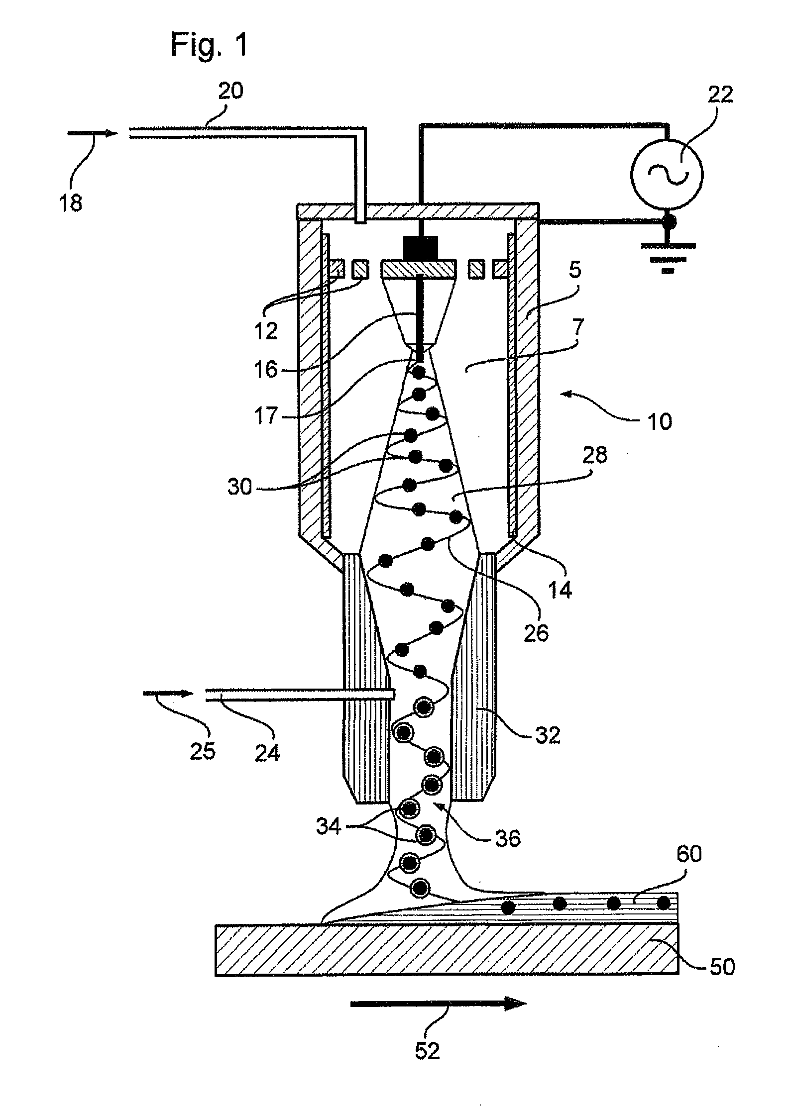 Atmospheric pressure plasma method for producing surface-modified particles and coatings