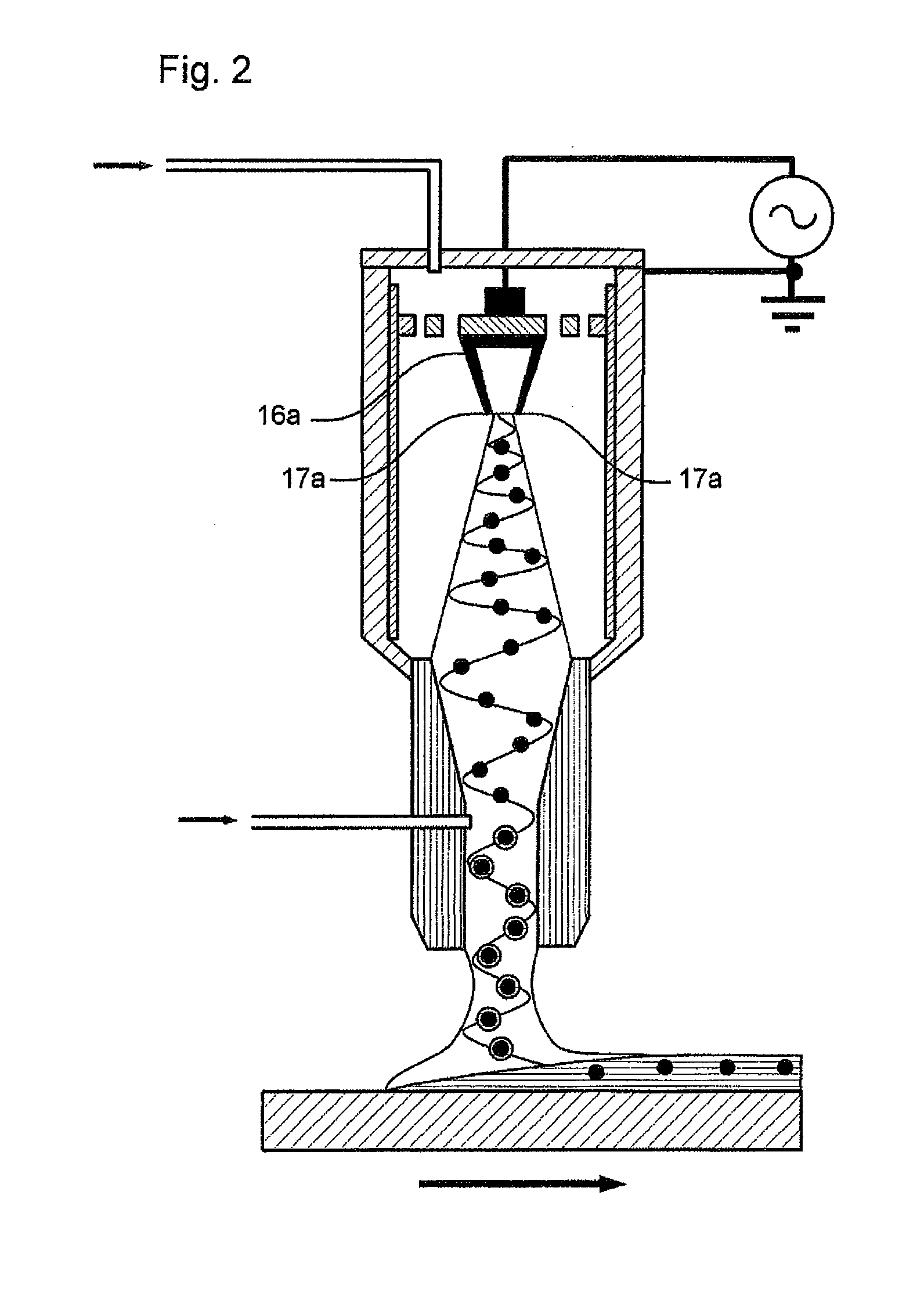 Atmospheric pressure plasma method for producing surface-modified particles and coatings