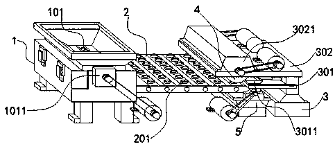 Hawthorn integrated kernel removal device