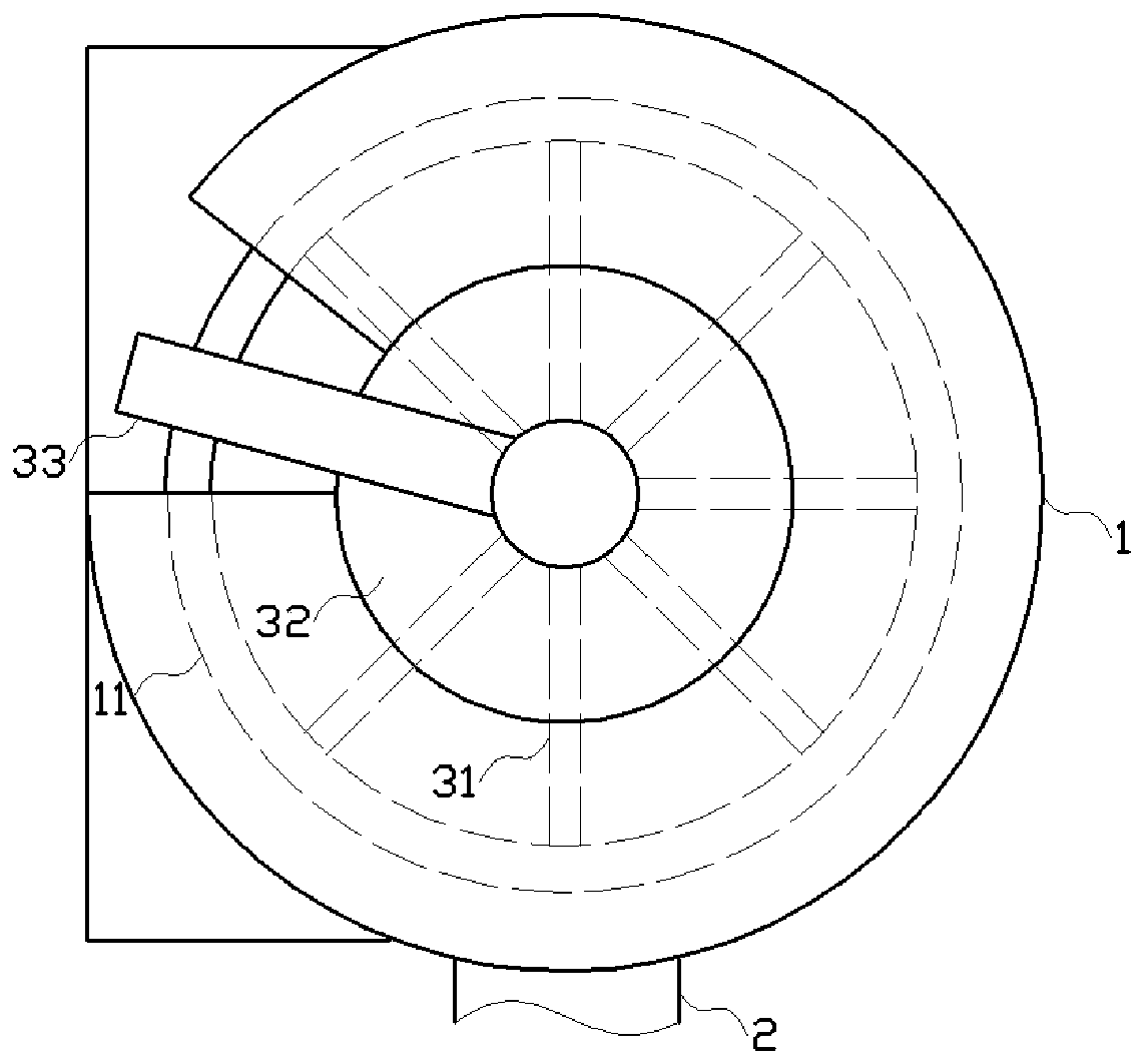 Spray dust removal heat dissipation abrasive device
