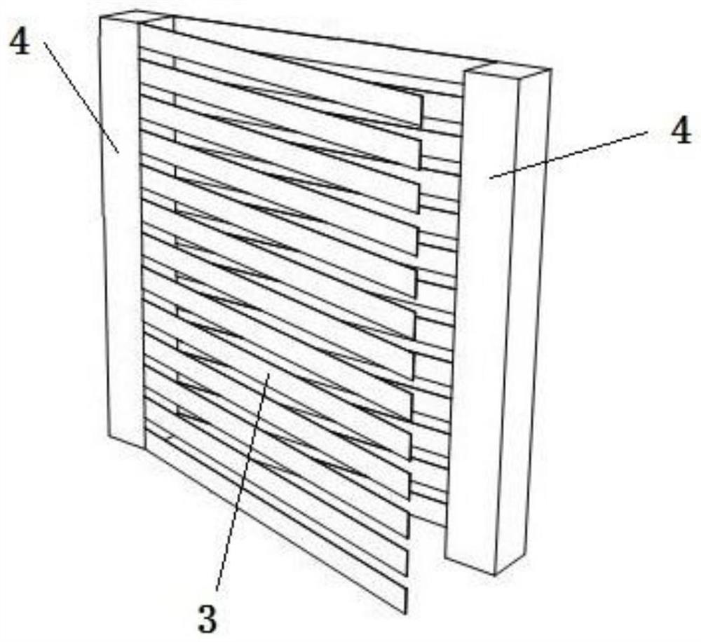 Flexible connecting piece and flexible connecting structure for preventing infilled wall from collapsing