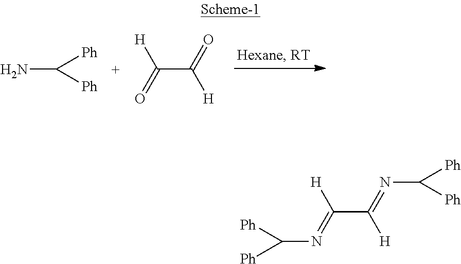 Process for diastereoselective synthesis of vicinal diamines