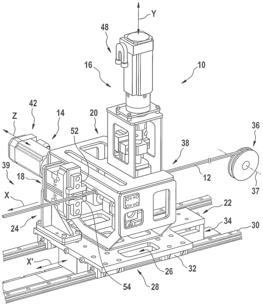 Method and device for the burr-free separation of a wire and a ...