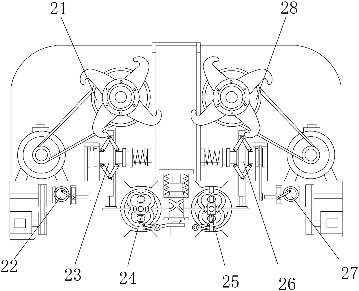 Novel tyre steel wire separator