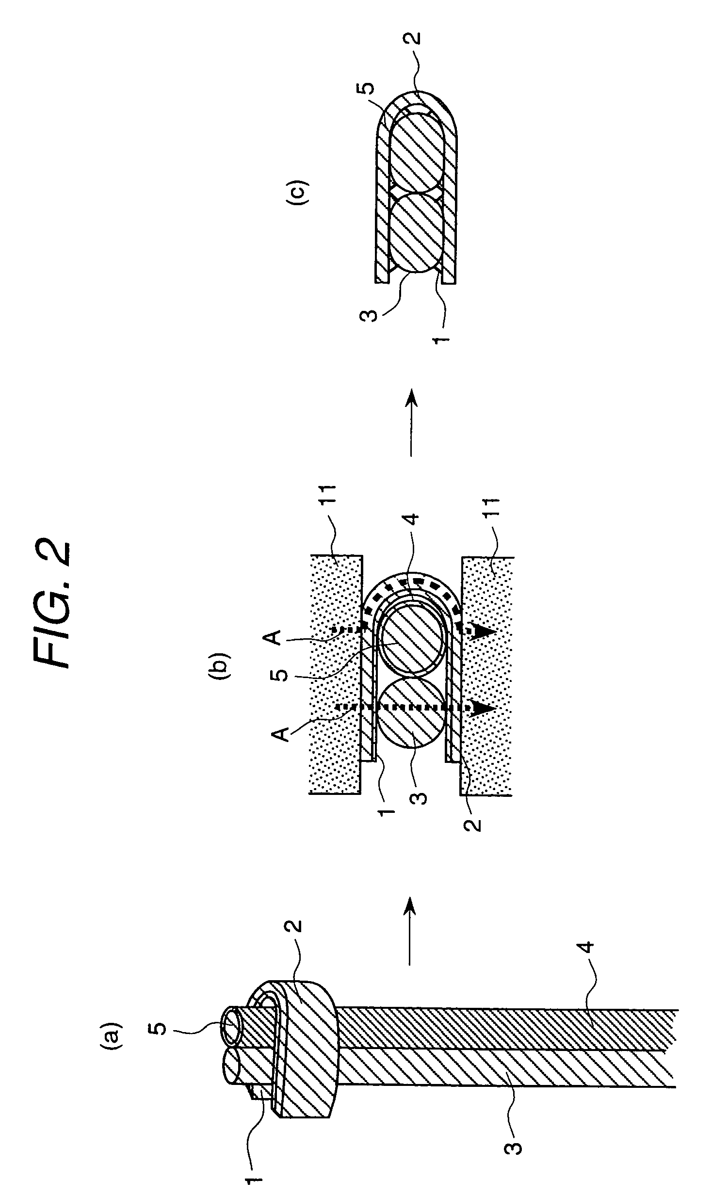 Connecting structure and its connecting method, and rotating machinery and alternating current