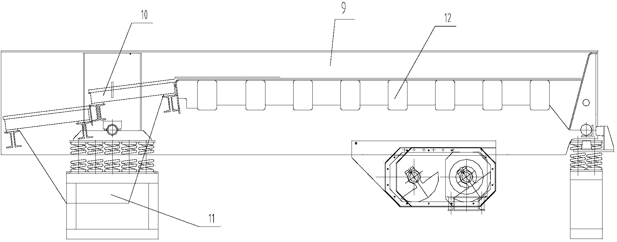 Rod screening and feeding machine