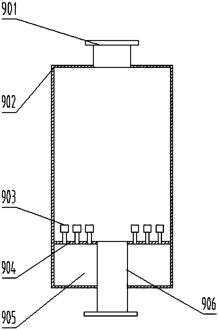 Device and method for power generation and carbon co-production by using biomass gasification coupling coal-fired unit