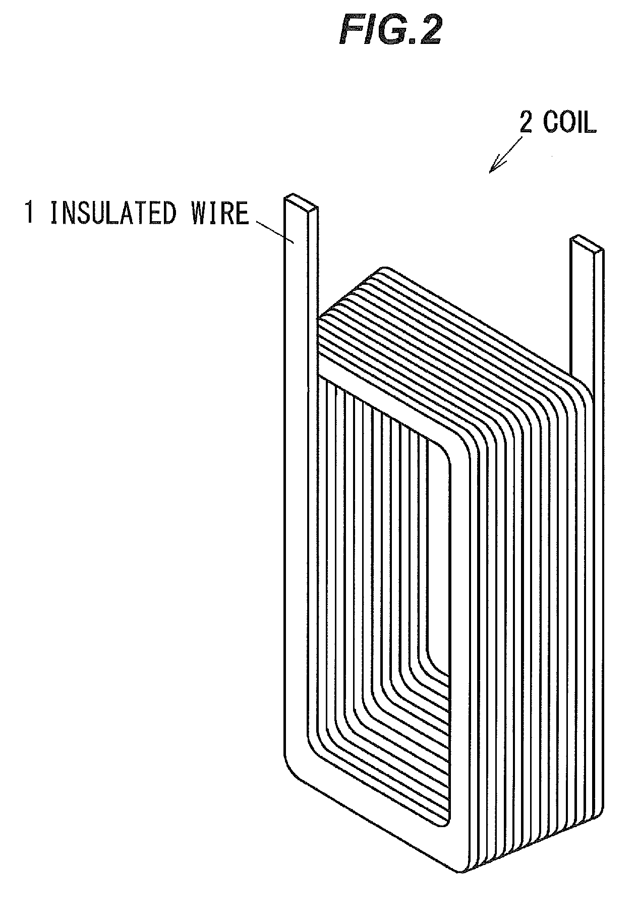 Insulated wire and coil formed by using the same