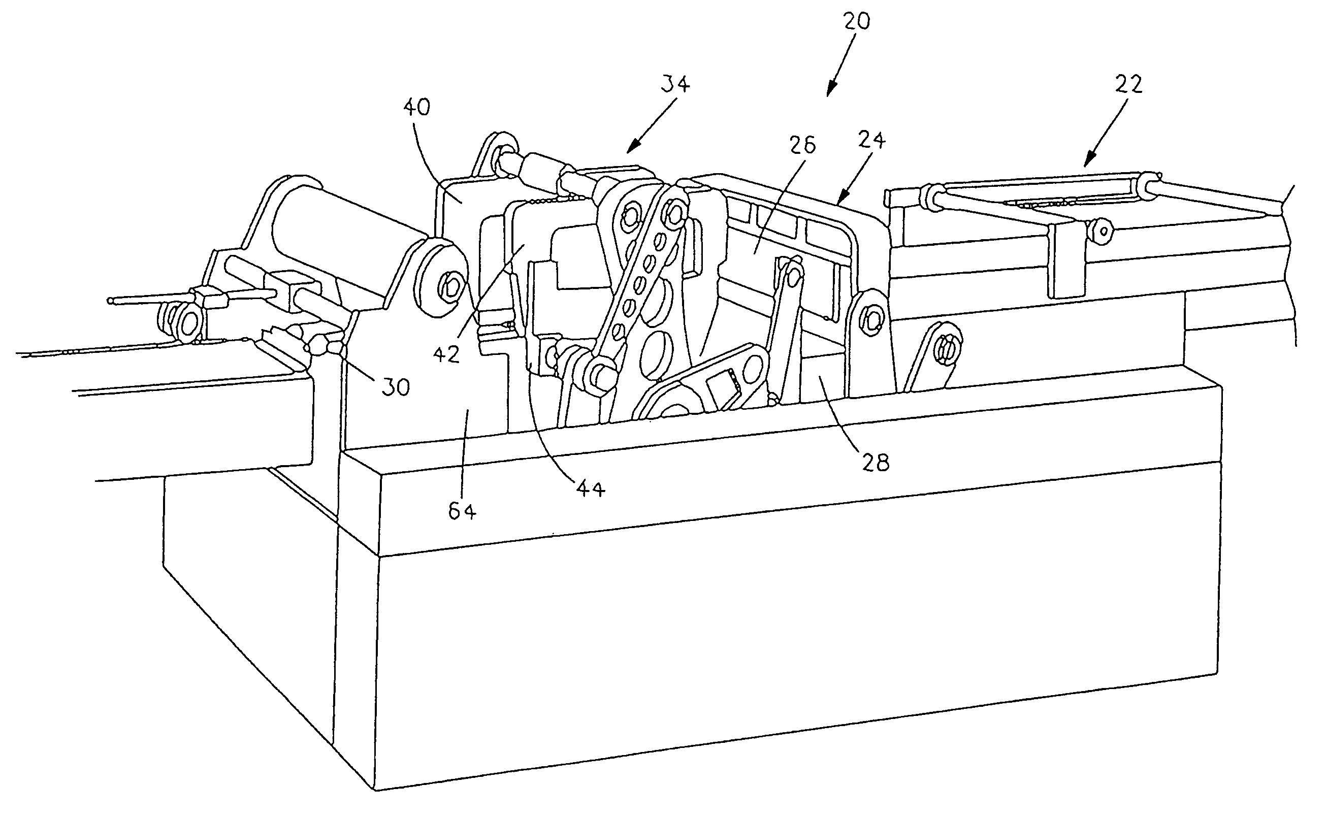 Matched velocity transfer apparatus for a sheet material article trimmer