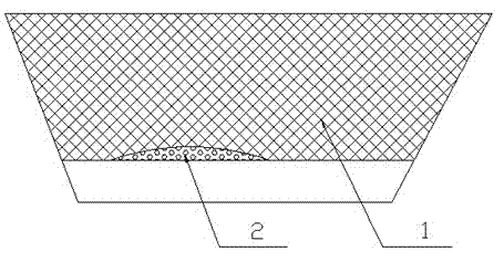Composite guide plate and preparation process thereof